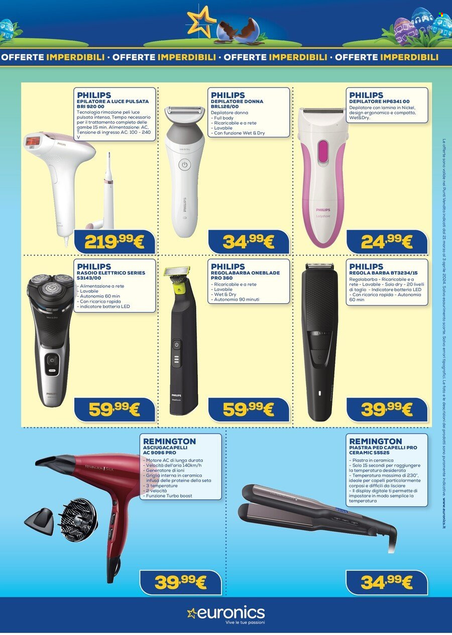Volantino Euronics - 21/3/2024 - 4/4/2024. Pagina 27