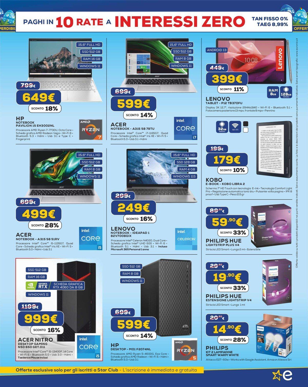 Volantino Euronics - 21/3/2024 - 3/4/2024. Pagina 17
