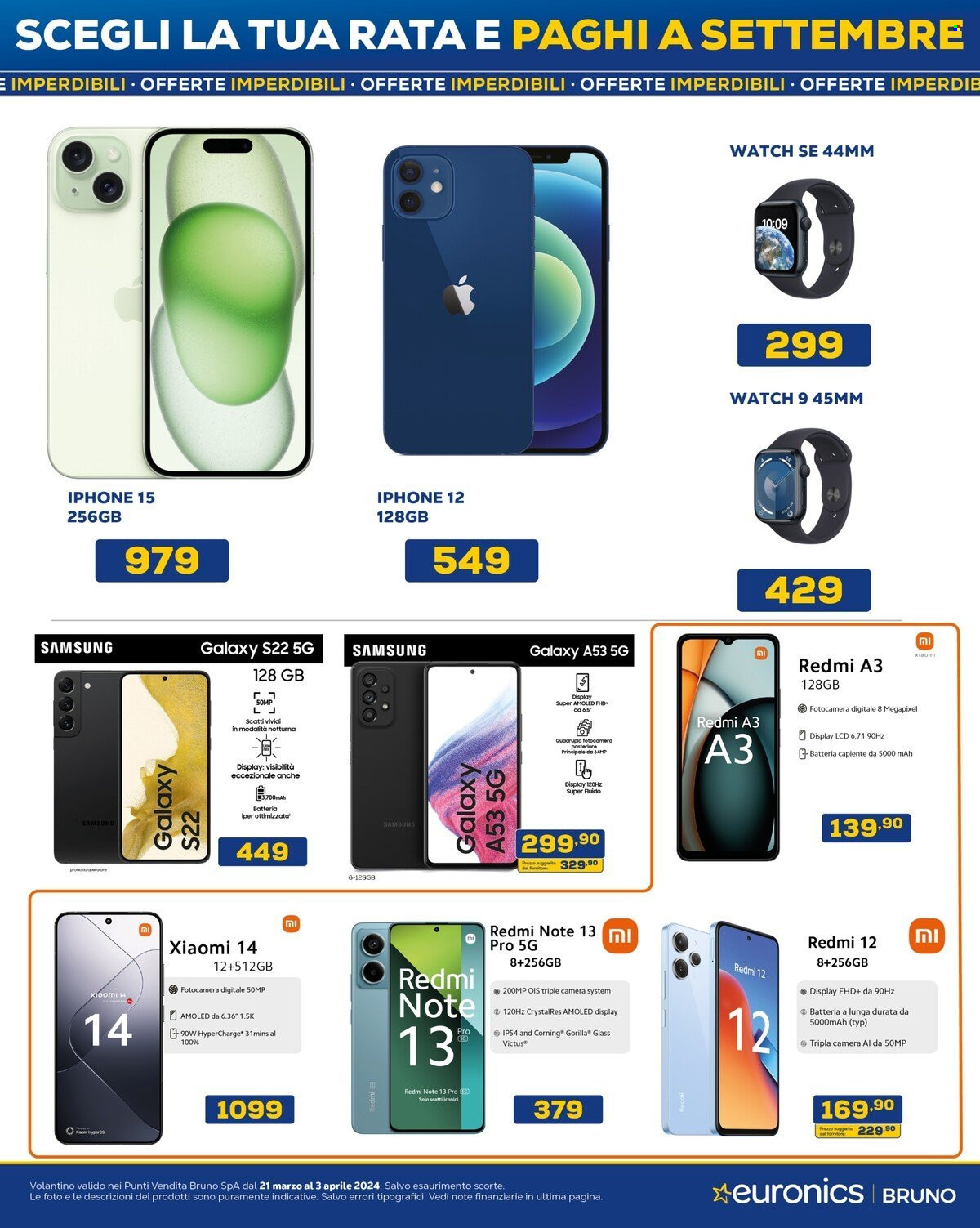 Volantino Euronics - 21/3/2024 - 3/4/2024. Pagina 4