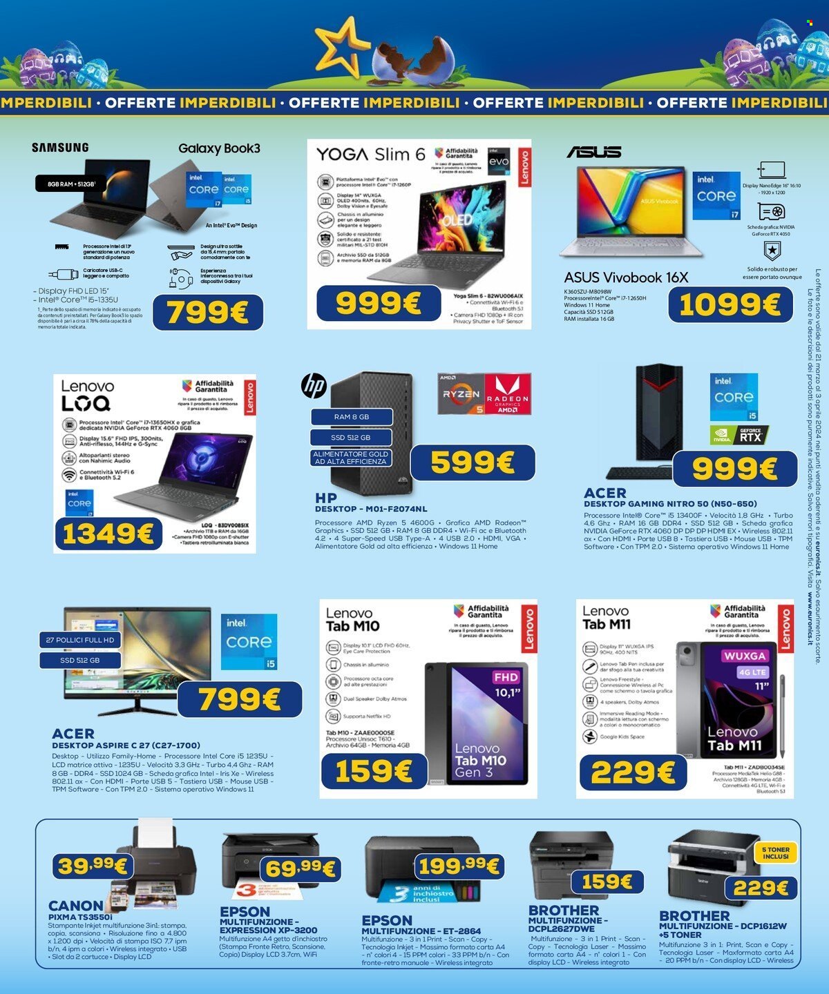 Volantino Euronics - 21/3/2024 - 3/4/2024. Pagina 13