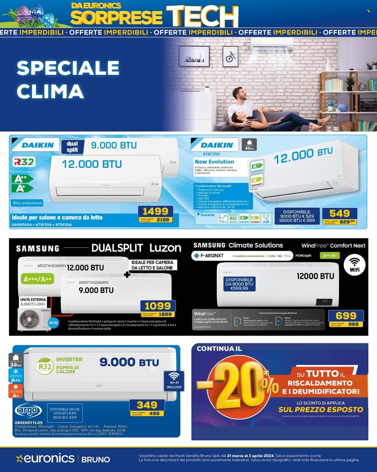 Volantino Euronics - 21/3/2024 - 3/4/2024. Pagina 32