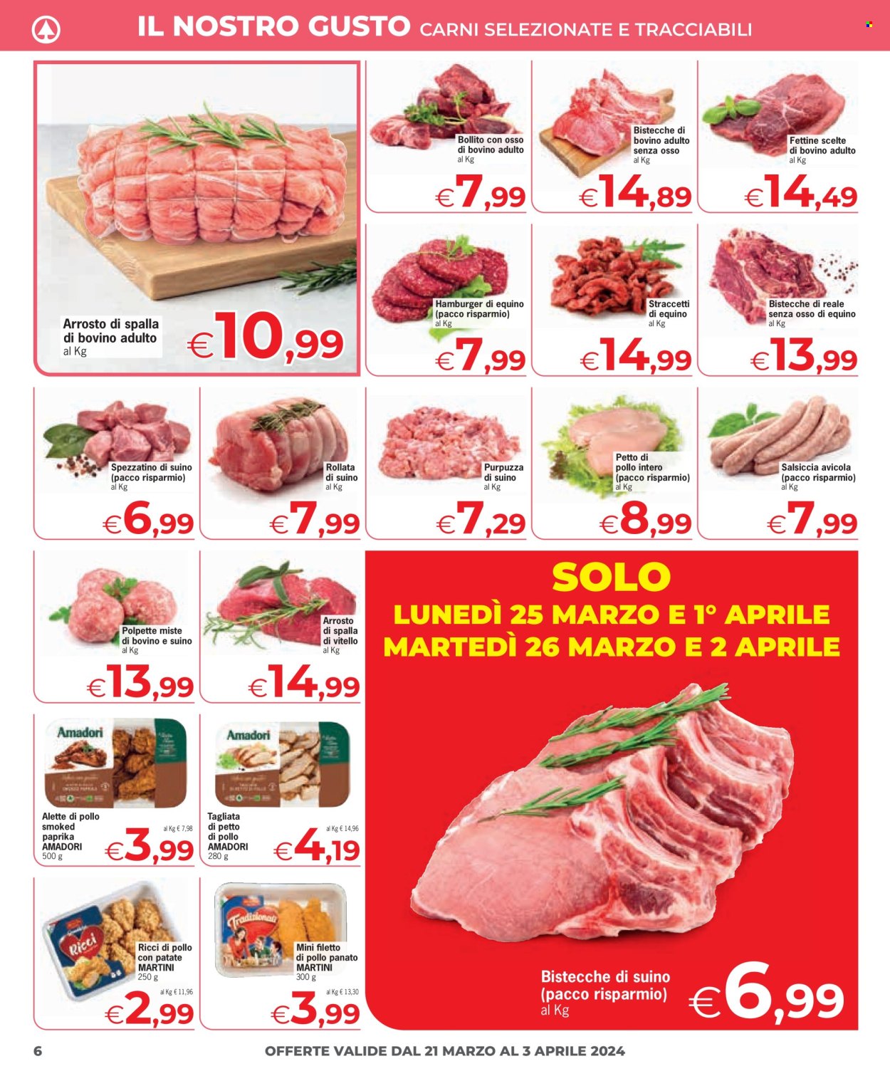 Volantino Eurospar - 21/3/2024 - 3/4/2024. Pagina 6