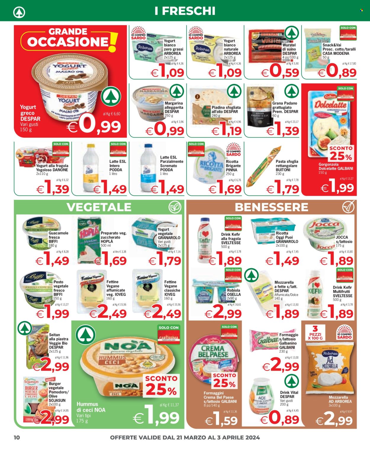 Leták Eurospar - 21.3.2024 - 3.4.2024. Strana 10