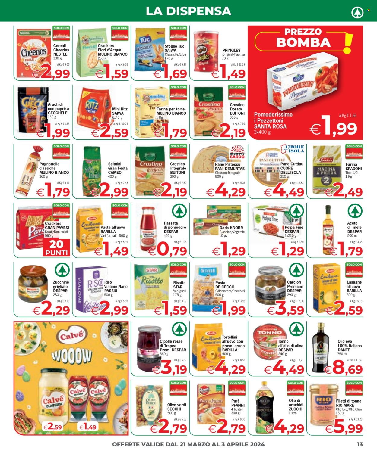 Leták Eurospar - 21.3.2024 - 3.4.2024. Strana 13