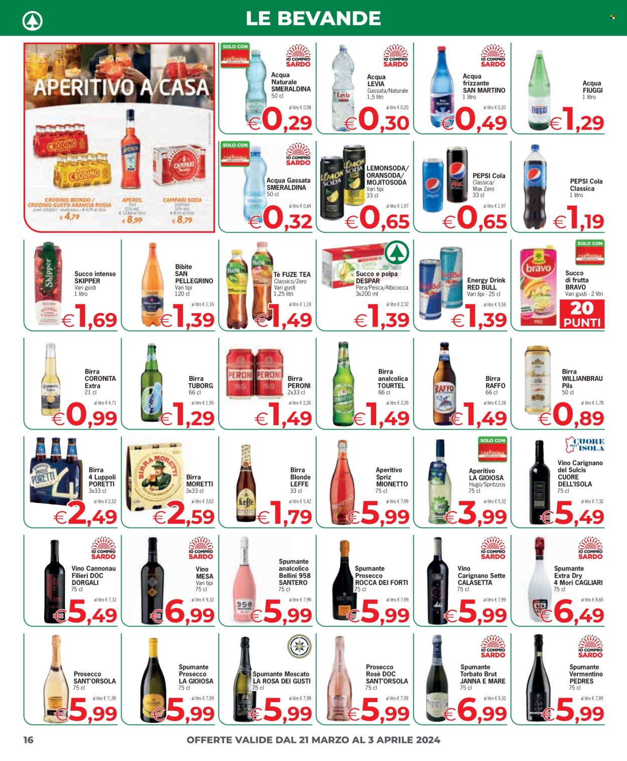 Volantino Eurospar - 21/3/2024 - 3/4/2024. Pagina 16