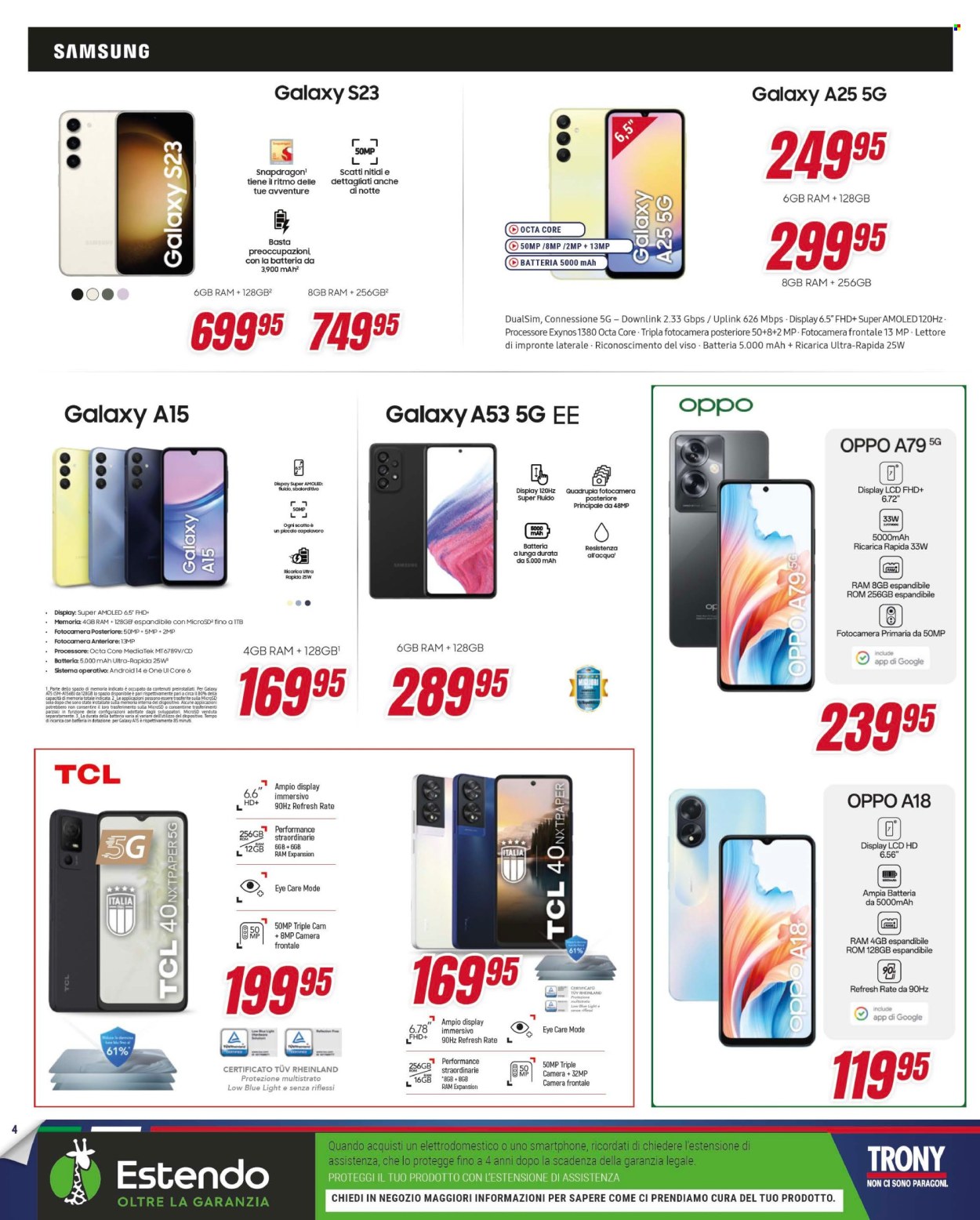 Volantino Trony - 21/3/2024 - 4/4/2024. Pagina 4
