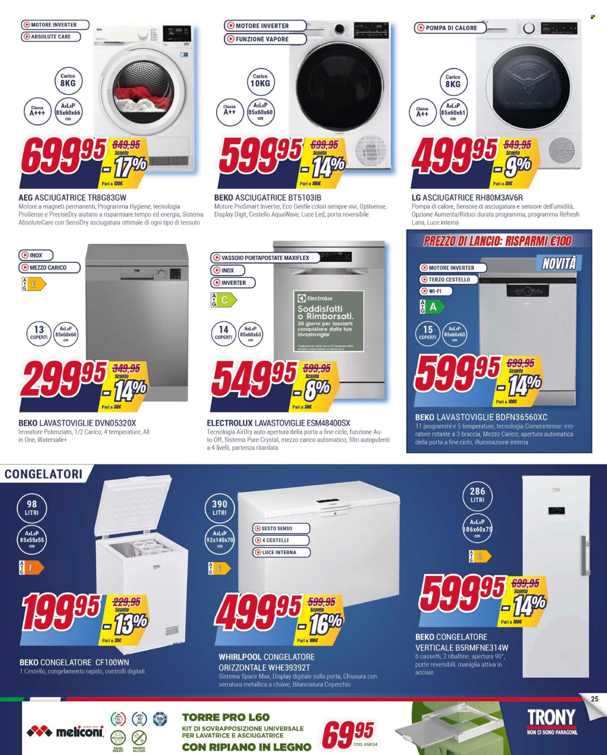 Volantino Trony - 21/3/2024 - 4/4/2024. Pagina 25