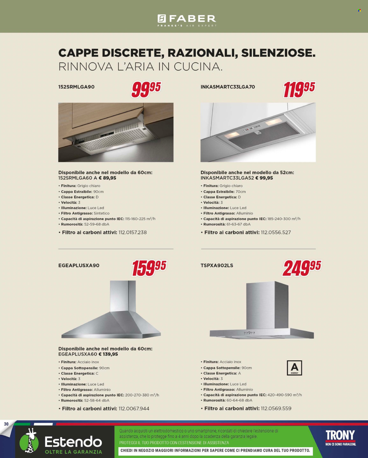 Volantino Trony - 21/3/2024 - 4/4/2024. Pagina 30
