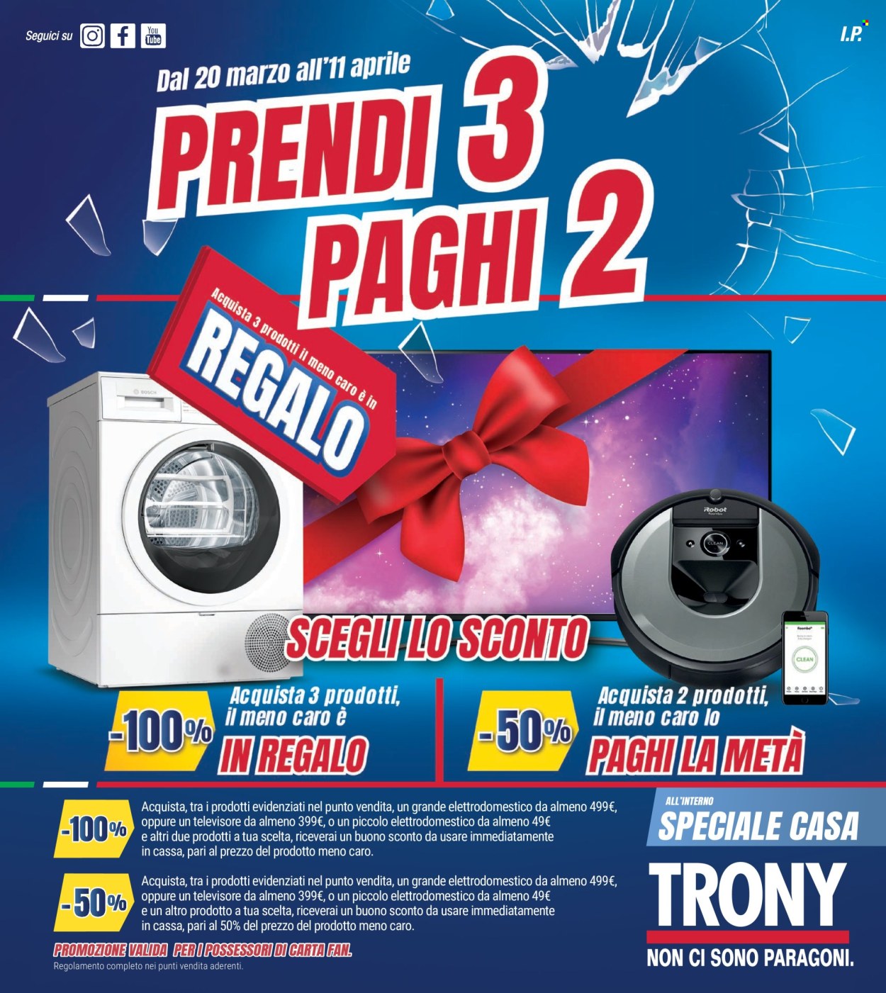 Volantino Trony - 20/3/2024 - 11/4/2024. Pagina 1