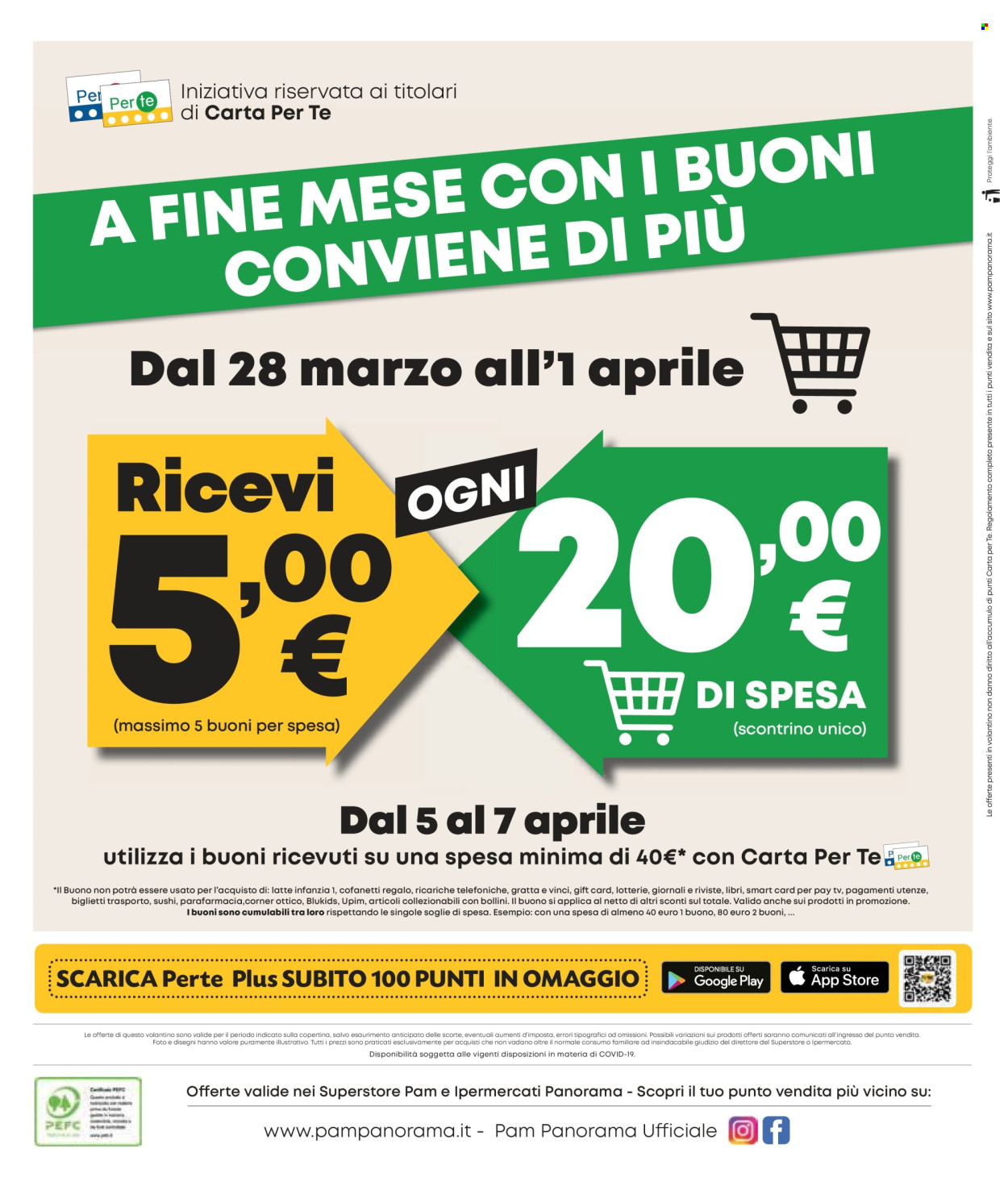 Volantino Pam Panorama - 22/3/2024 - 1/4/2024. Pagina 24