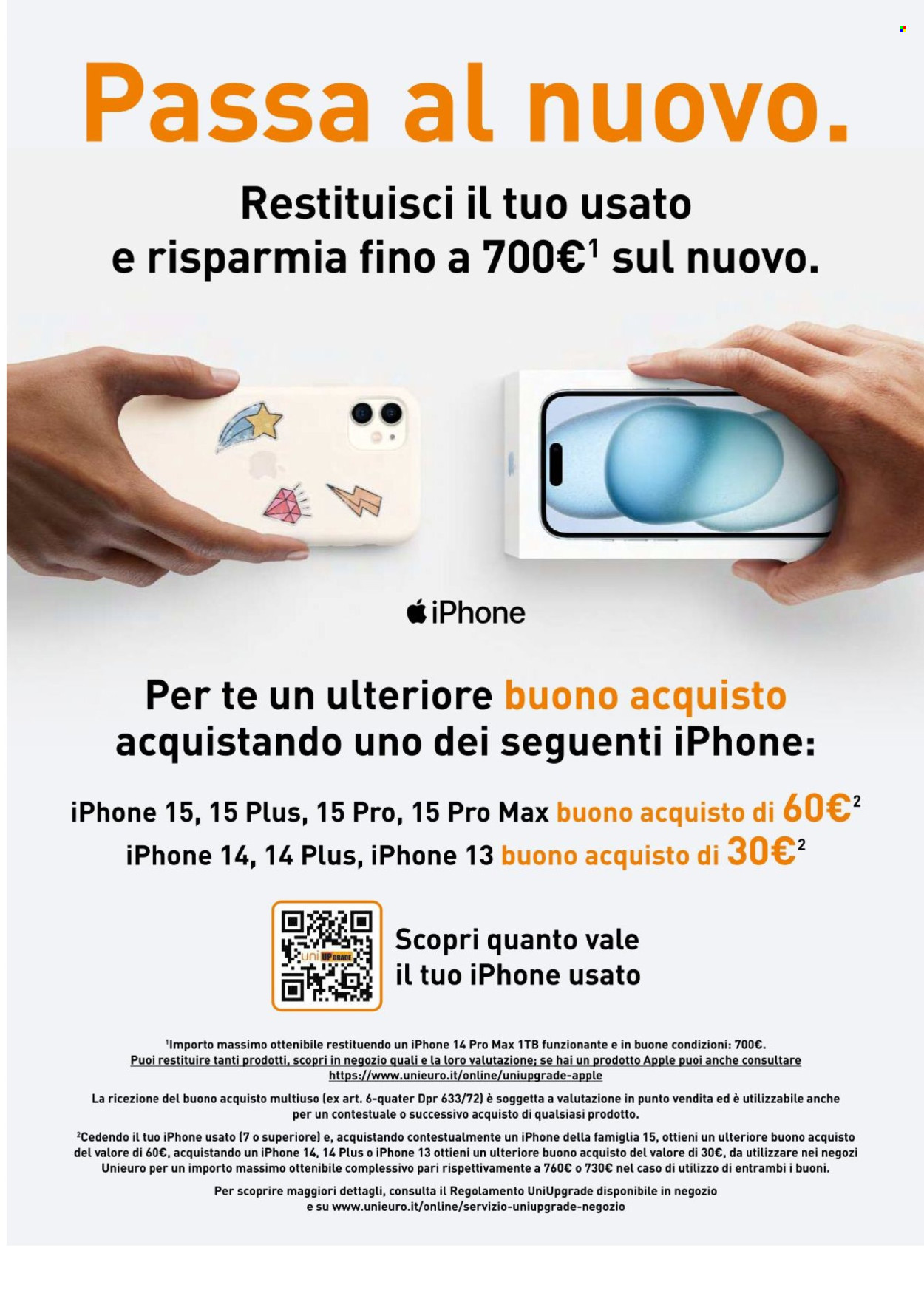Volantino Unieuro - 22/3/2024 - 28/3/2024. Pagina 2