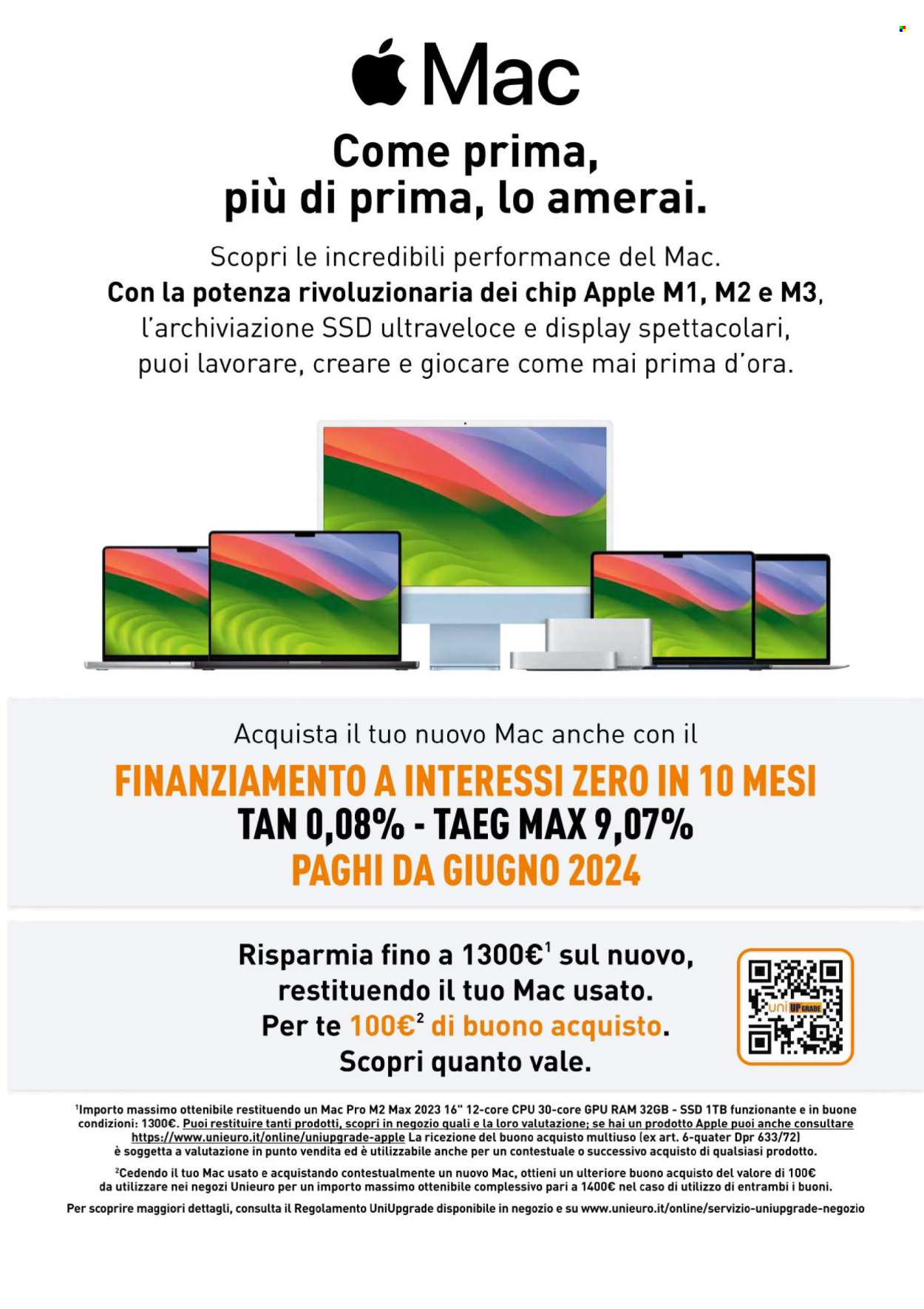 Volantino Unieuro - 22/3/2024 - 28/3/2024. Pagina 9
