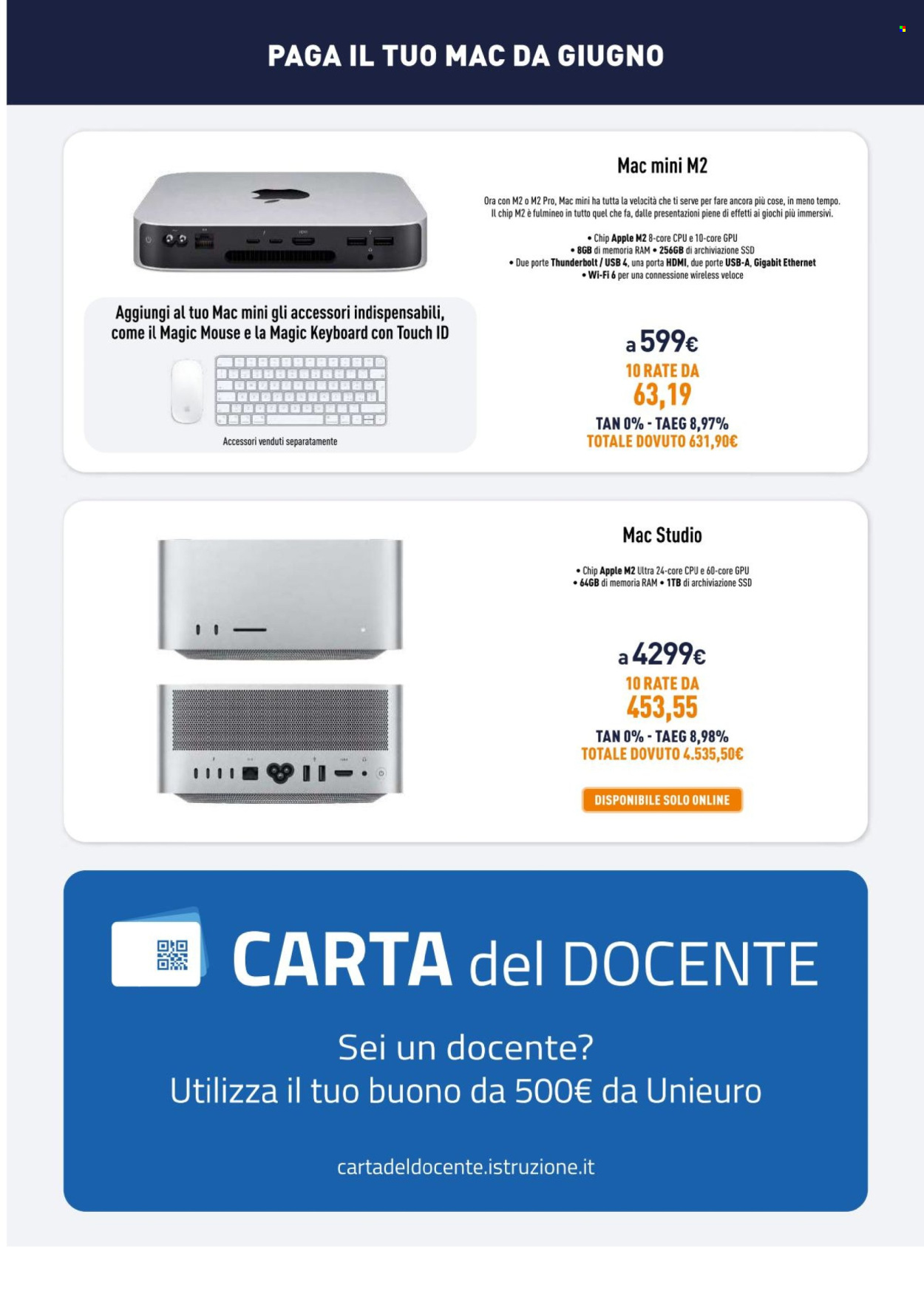 Volantino Unieuro - 22/3/2024 - 28/3/2024. Pagina 13