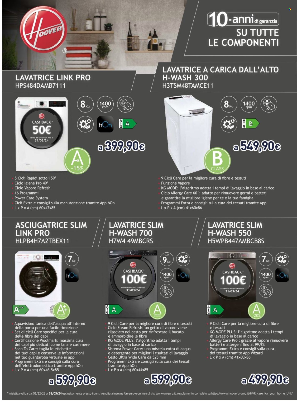 Volantino Unieuro - 22/3/2024 - 5/4/2024. Pagina 2