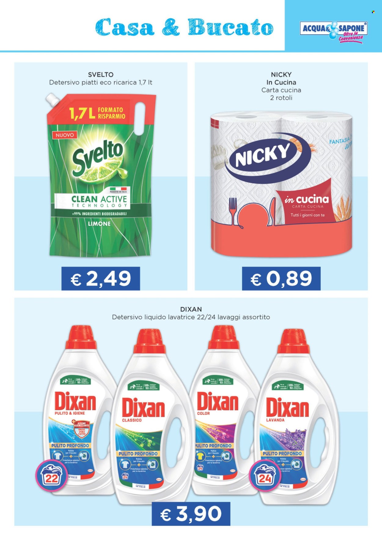 Volantino Acqua & Sapone - 22/3/2024 - 5/4/2024. Pagina 3