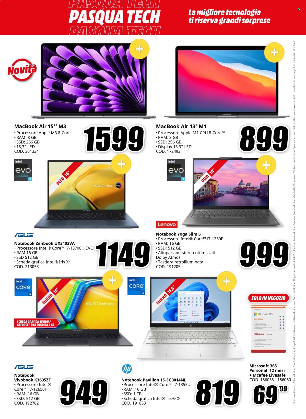 Volantino MediaWorld - 25/3/2024 - 2/4/2024. Pagina 8