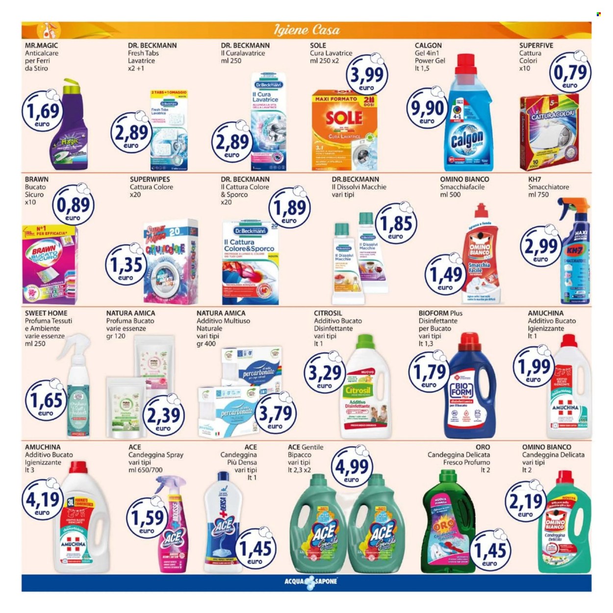Volantino Acqua & Sapone - 25/3/2024 - 7/4/2024. Pagina 19