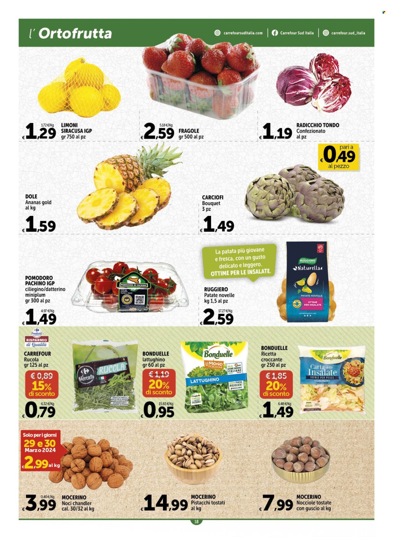 Volantino Carrefour - 28/3/2024 - 10/4/2024. Pagina 18