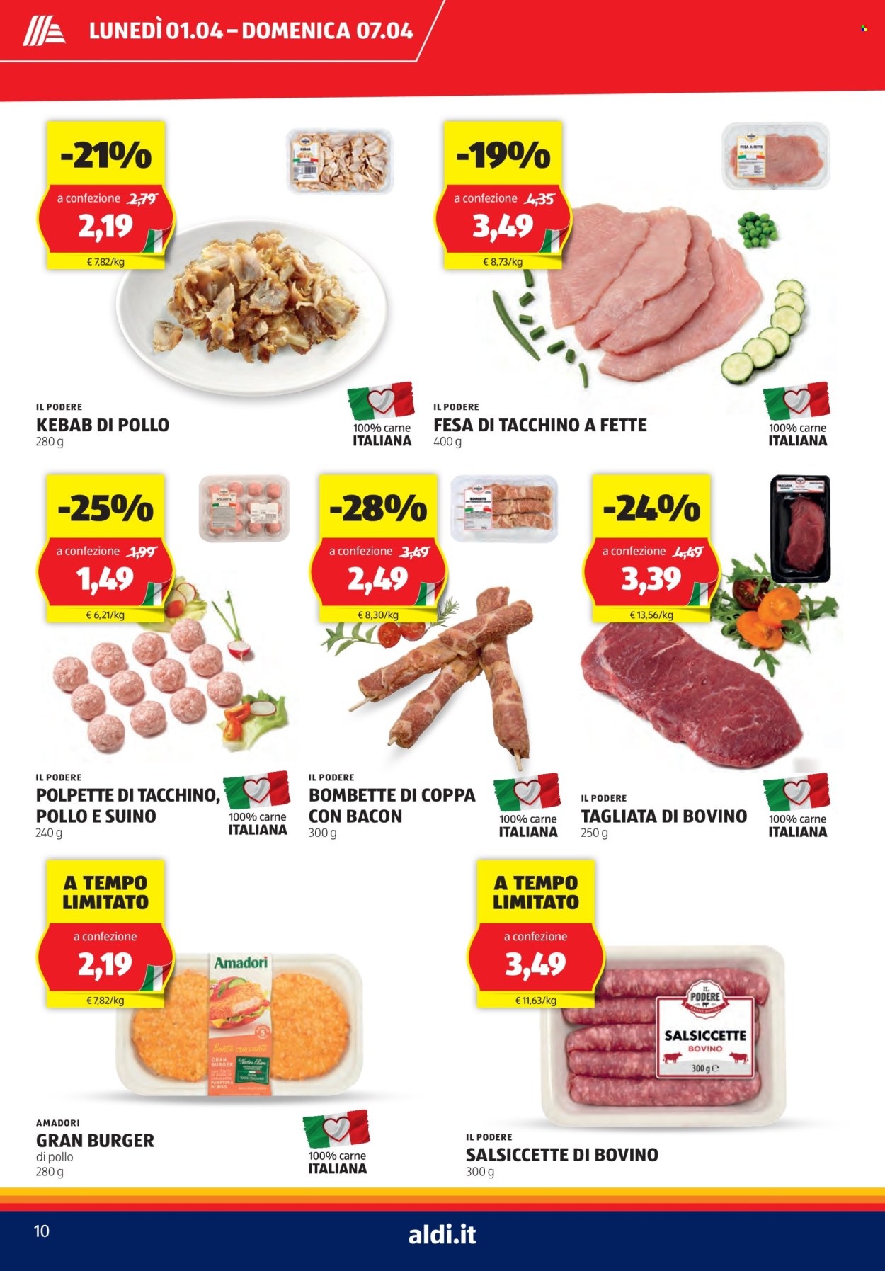 Volantino Aldi - 1/4/2024 - 7/4/2024. Pagina 10