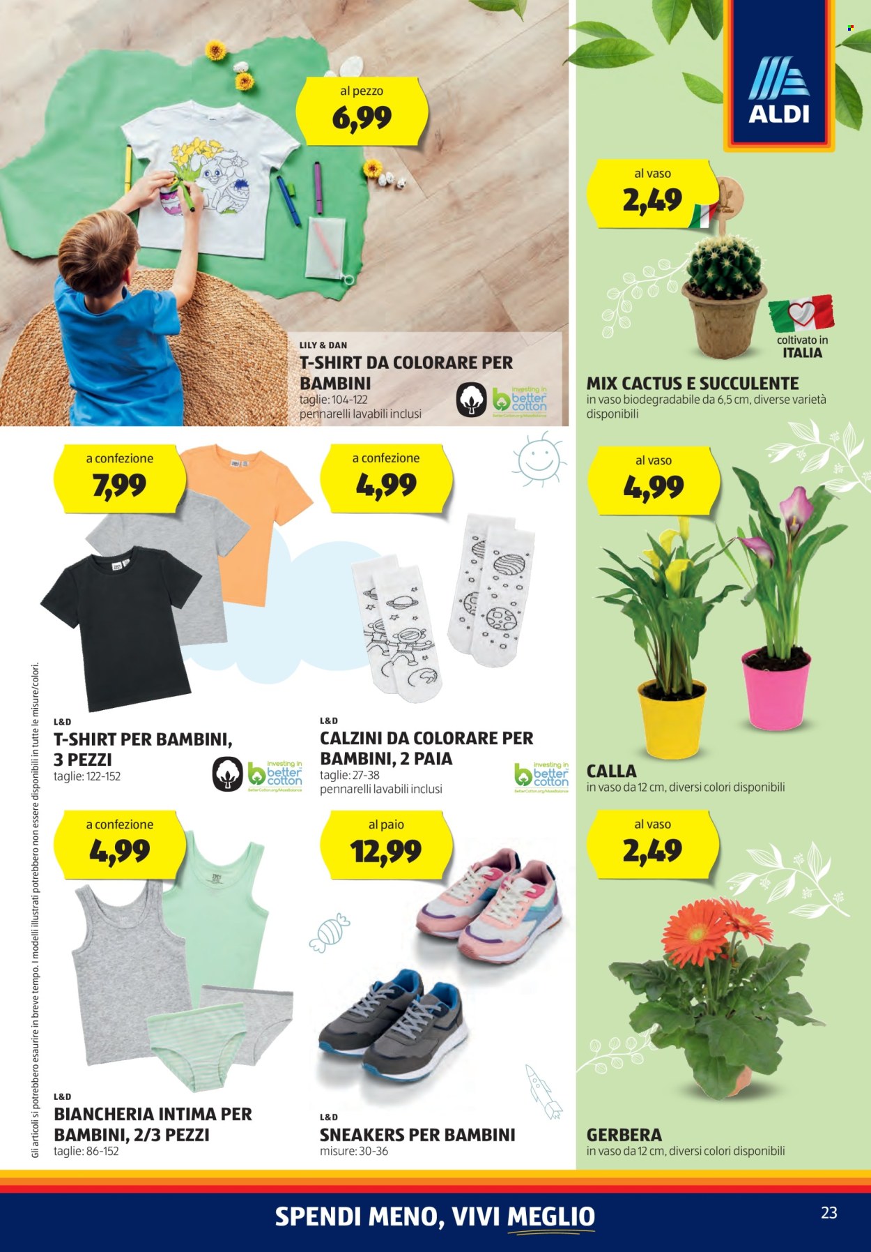 Volantino Aldi - 1/4/2024 - 7/4/2024. Pagina 23