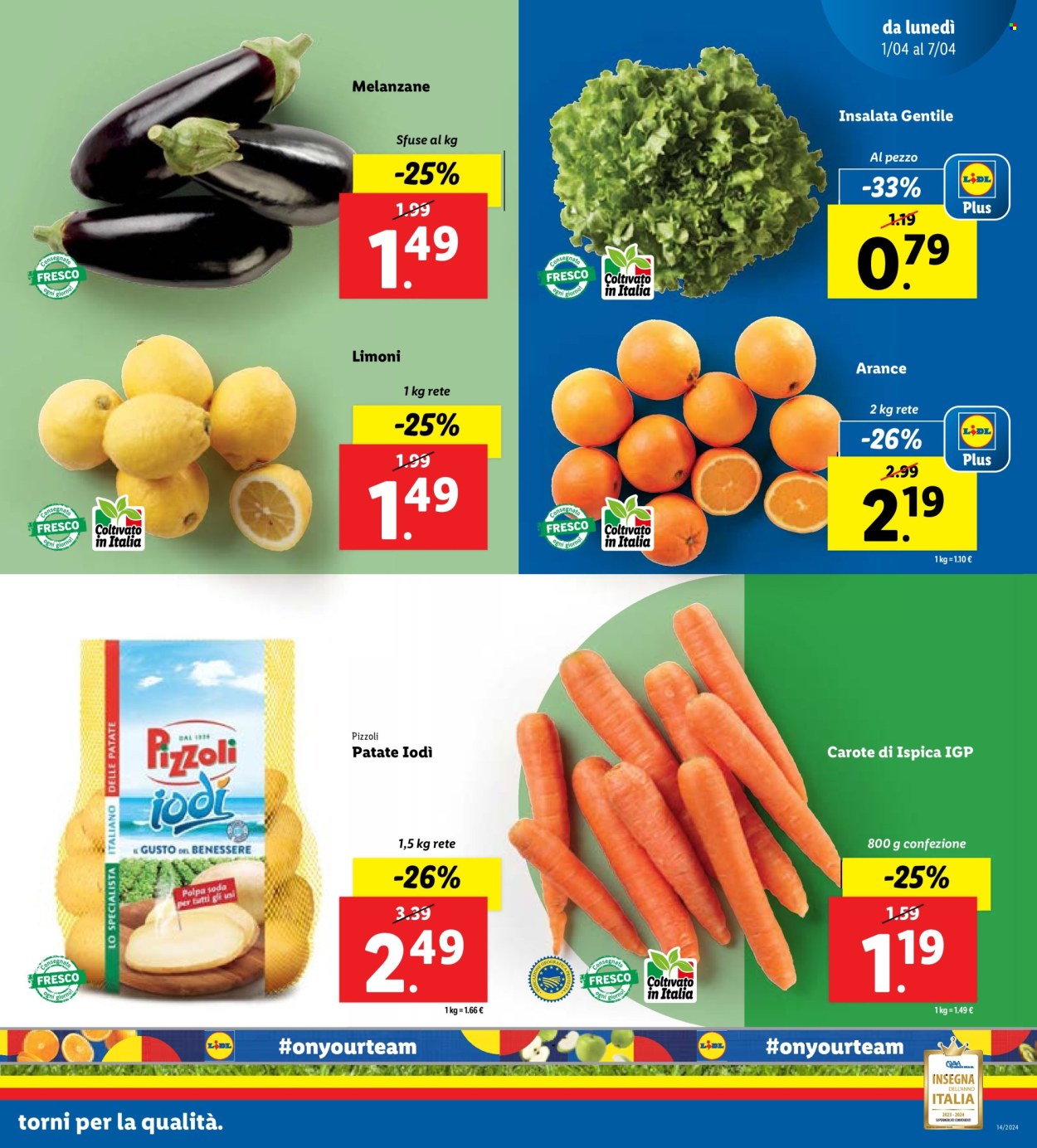 Volantino Lidl - 1/4/2024 - 7/4/2024. Pagina 3