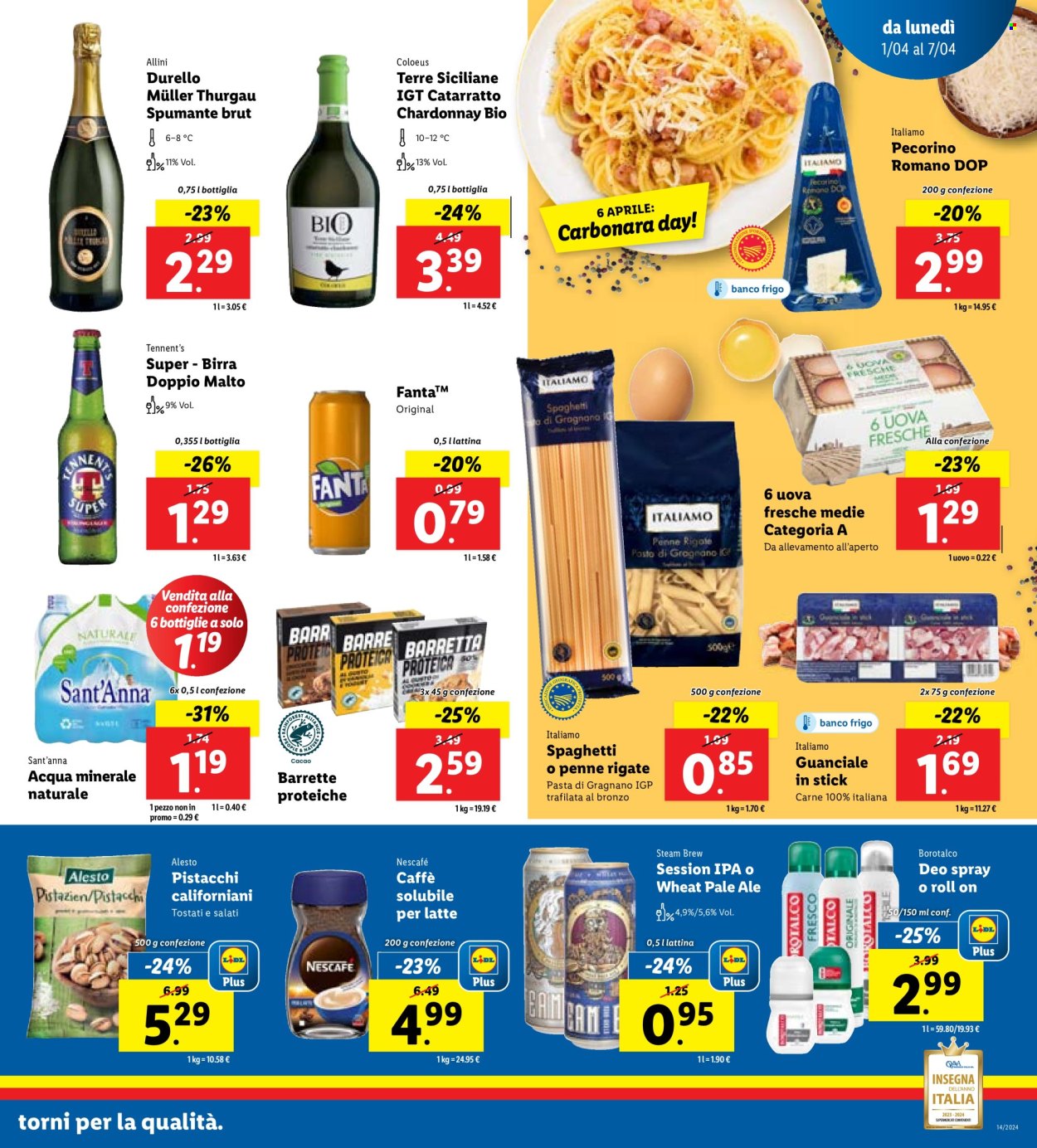 Volantino Lidl - 1/4/2024 - 7/4/2024. Pagina 9