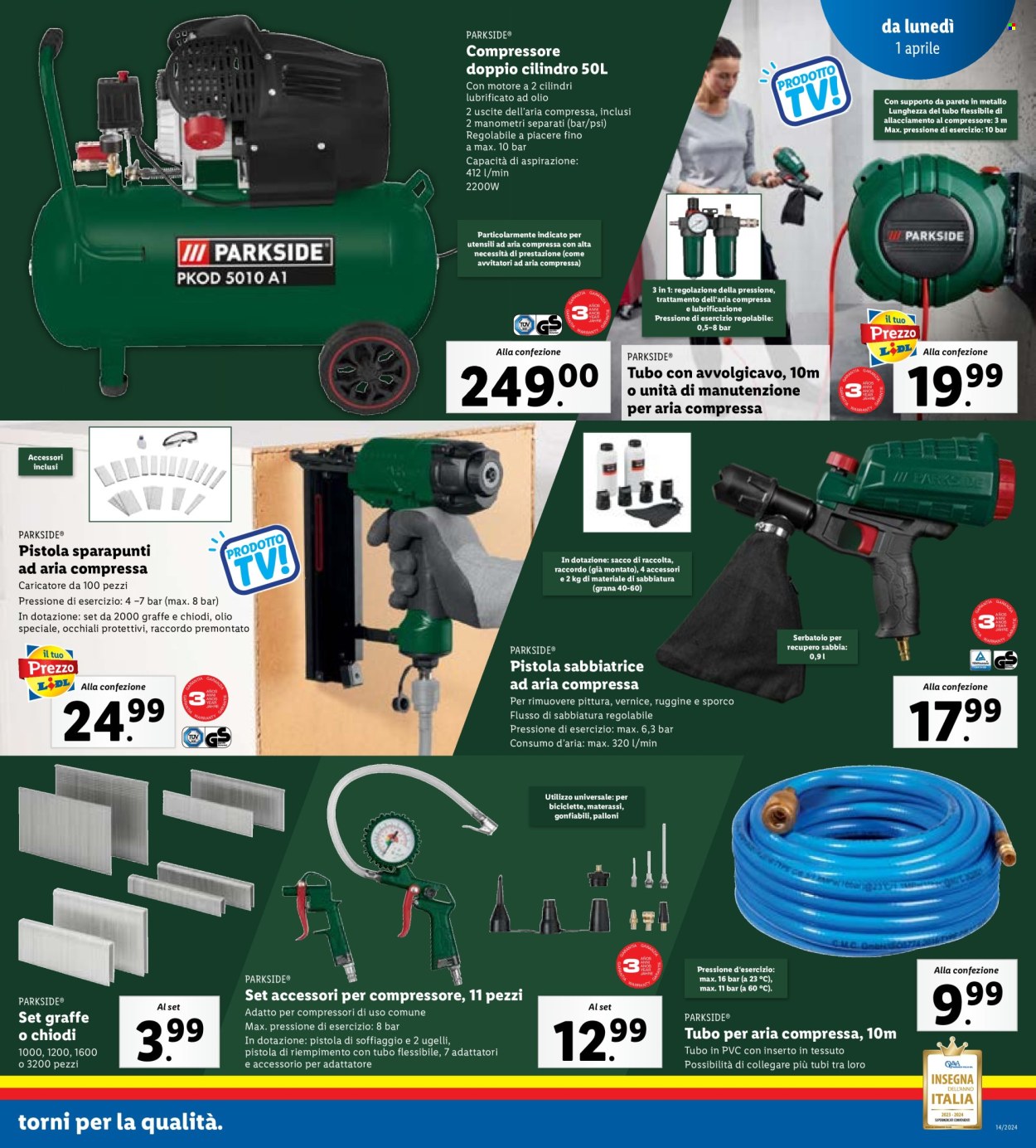 Volantino Lidl - 1/4/2024 - 7/4/2024. Pagina 17