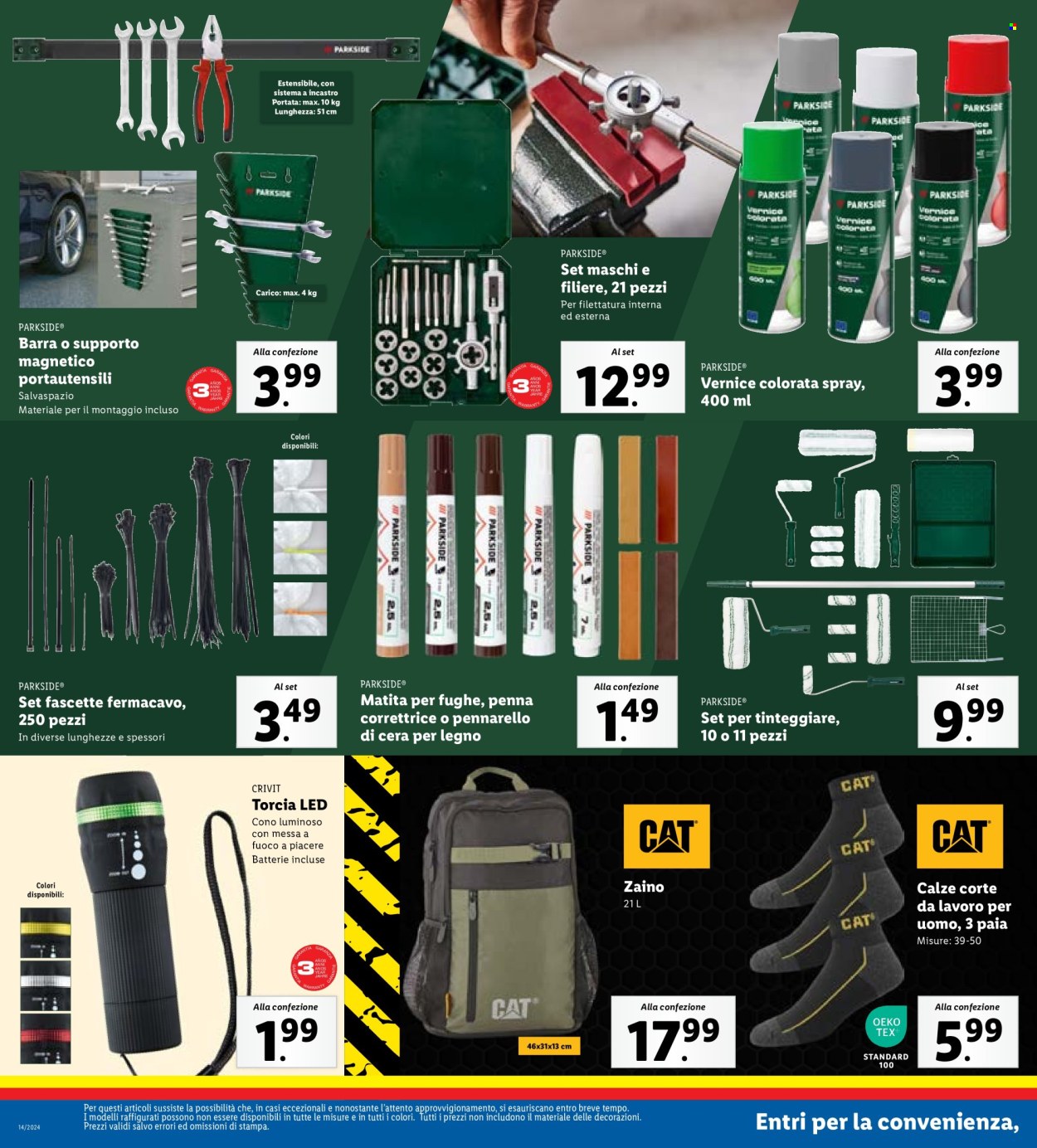 Volantino Lidl - 1/4/2024 - 7/4/2024. Pagina 18