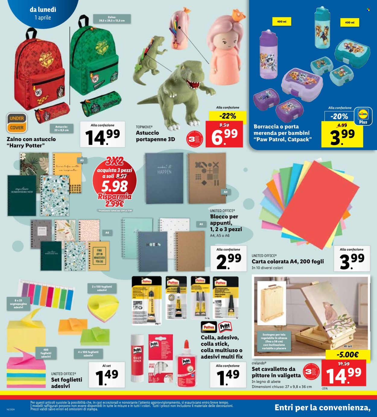 Volantino Lidl - 1/4/2024 - 7/4/2024. Pagina 22
