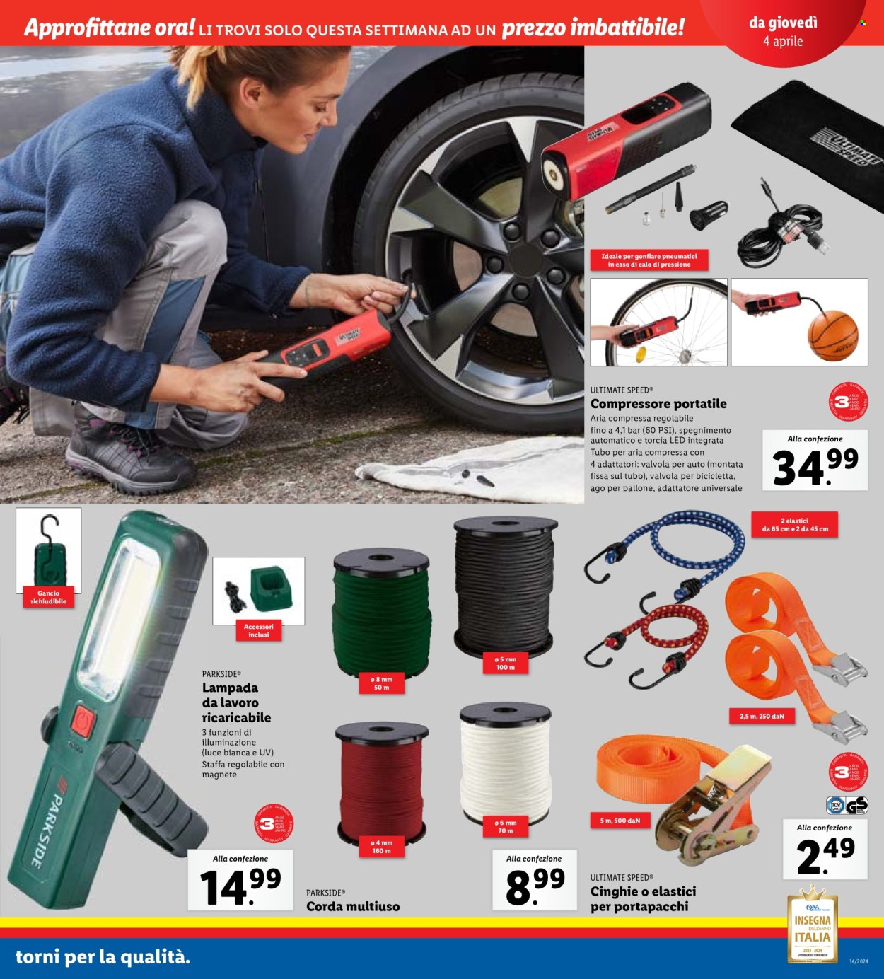 Volantino Lidl - 1/4/2024 - 7/4/2024. Pagina 25