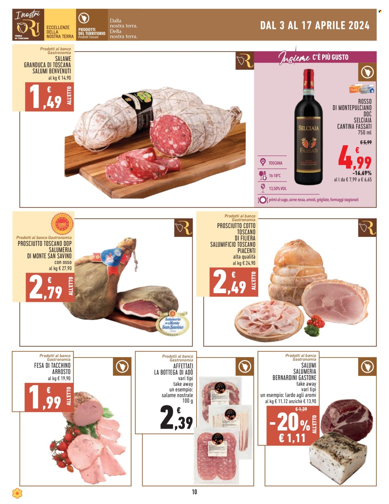 Leták Conad - 3.4.2024 - 17.4.2024. Strana 10