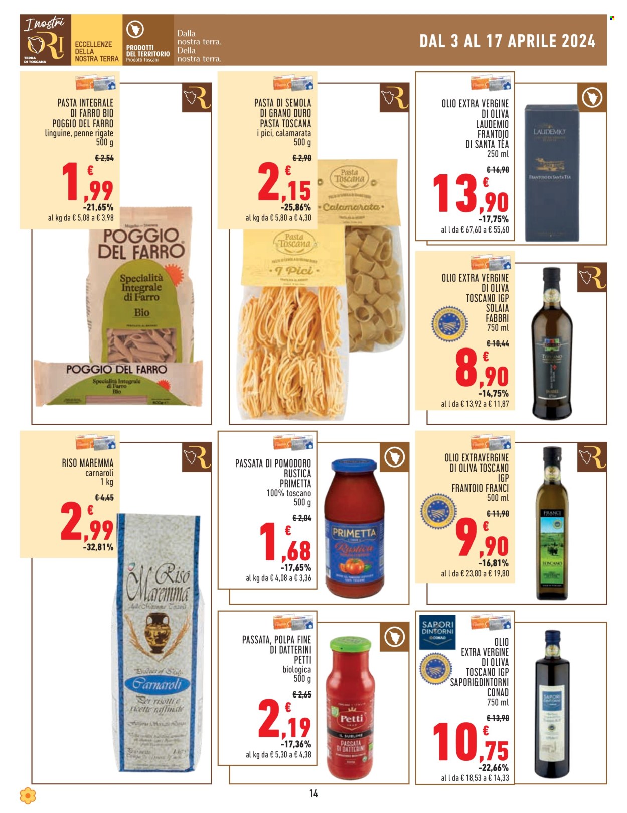 Leták Conad - 3.4.2024 - 17.4.2024. Strana 14