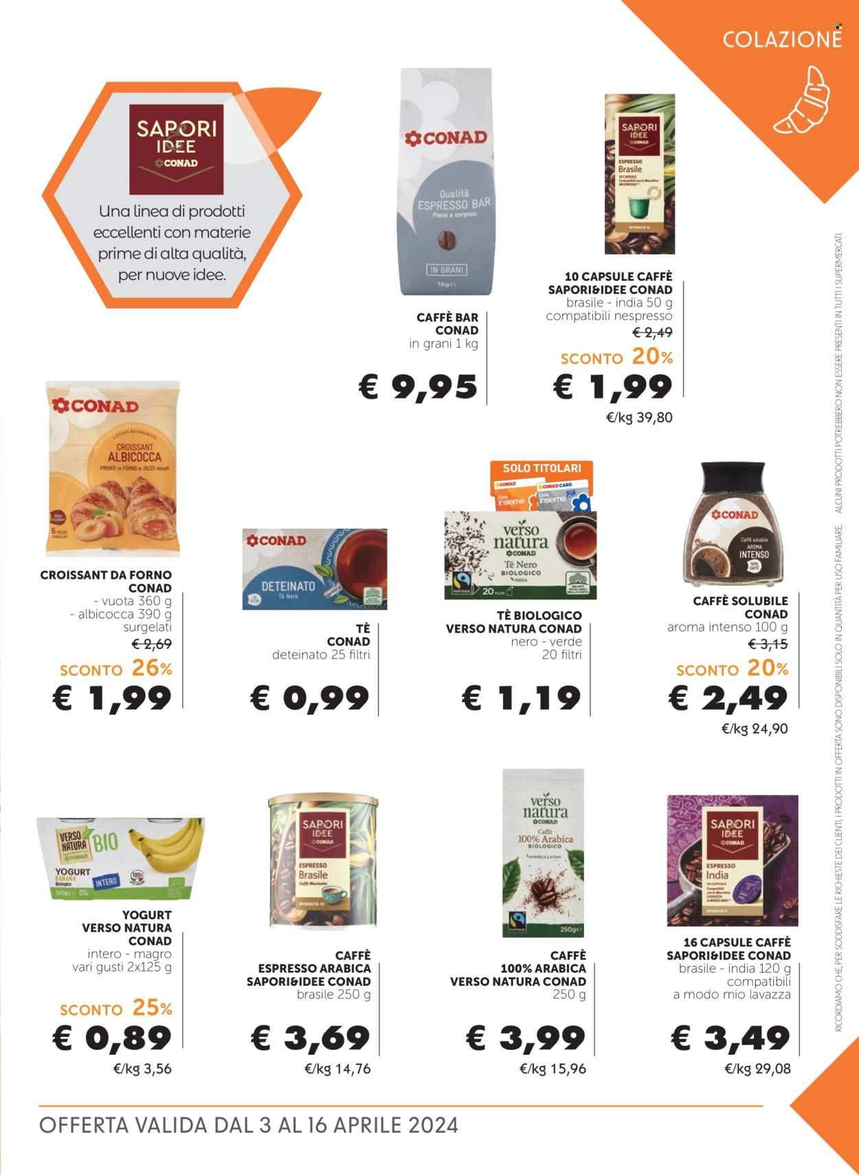 Leták Conad - 3.4.2024 - 16.4.2024. Strana 3