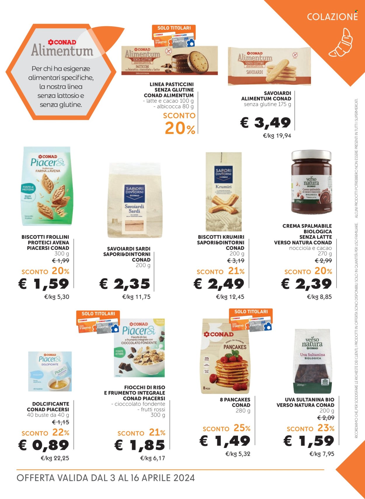 Leták Conad - 3.4.2024 - 16.4.2024. Strana 5