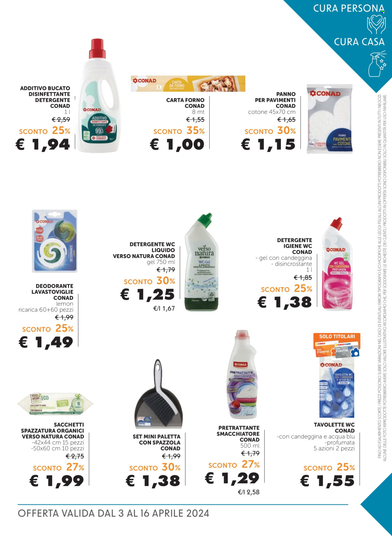 Leták Conad - 3.4.2024 - 16.4.2024. Strana 19