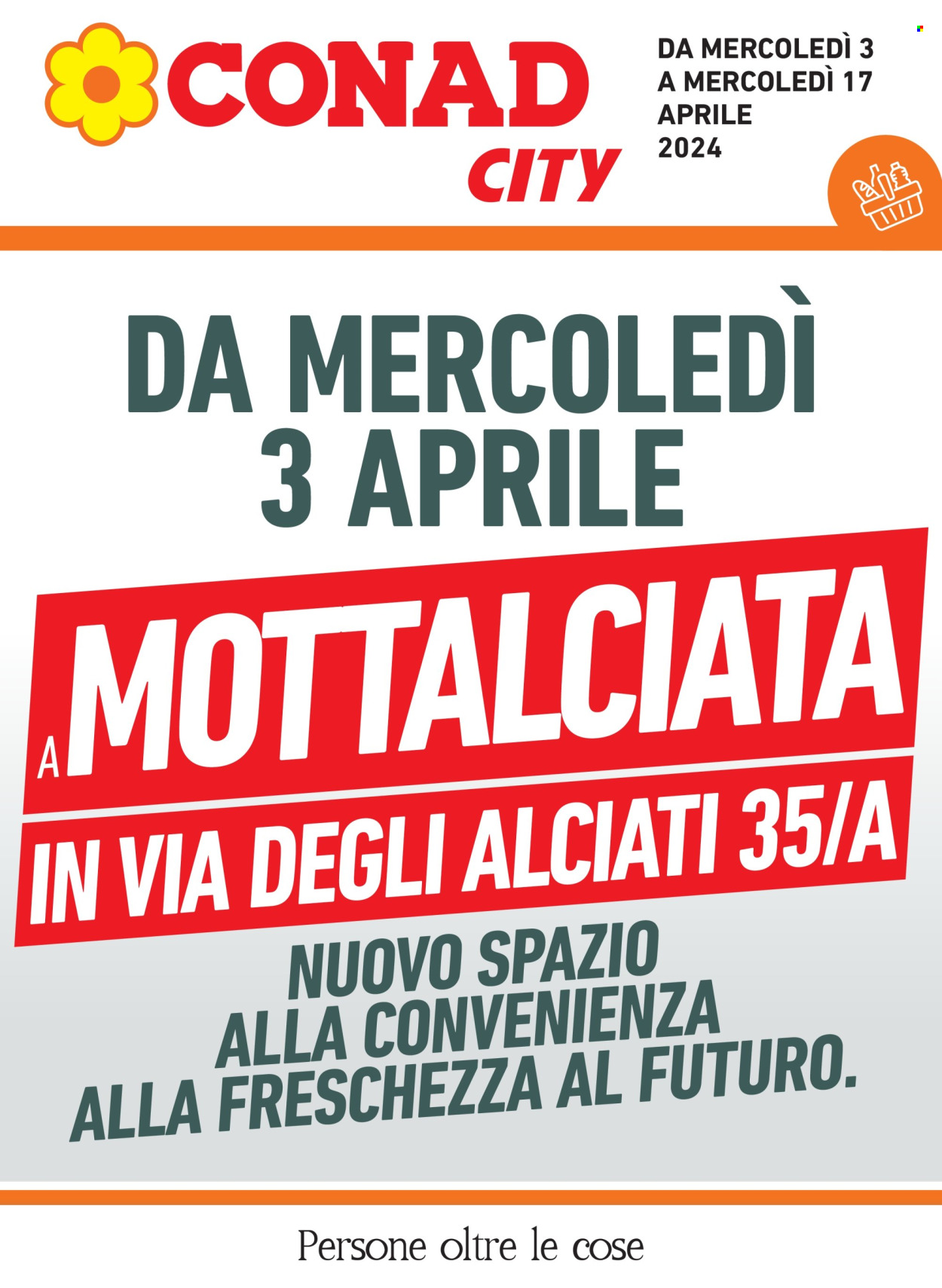 Volantino Margherita Conad - 3/4/2024 - 17/4/2024. Pagina 1