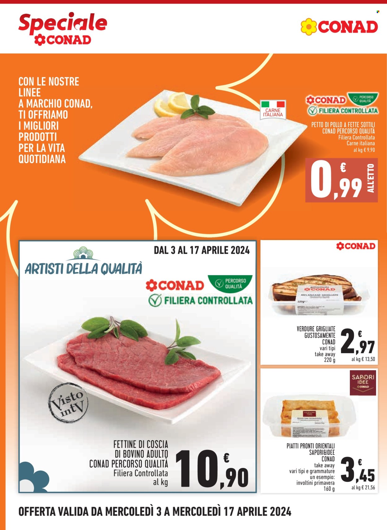 Leták Margherita Conad - 3.4.2024 - 17.4.2024. Strana 4