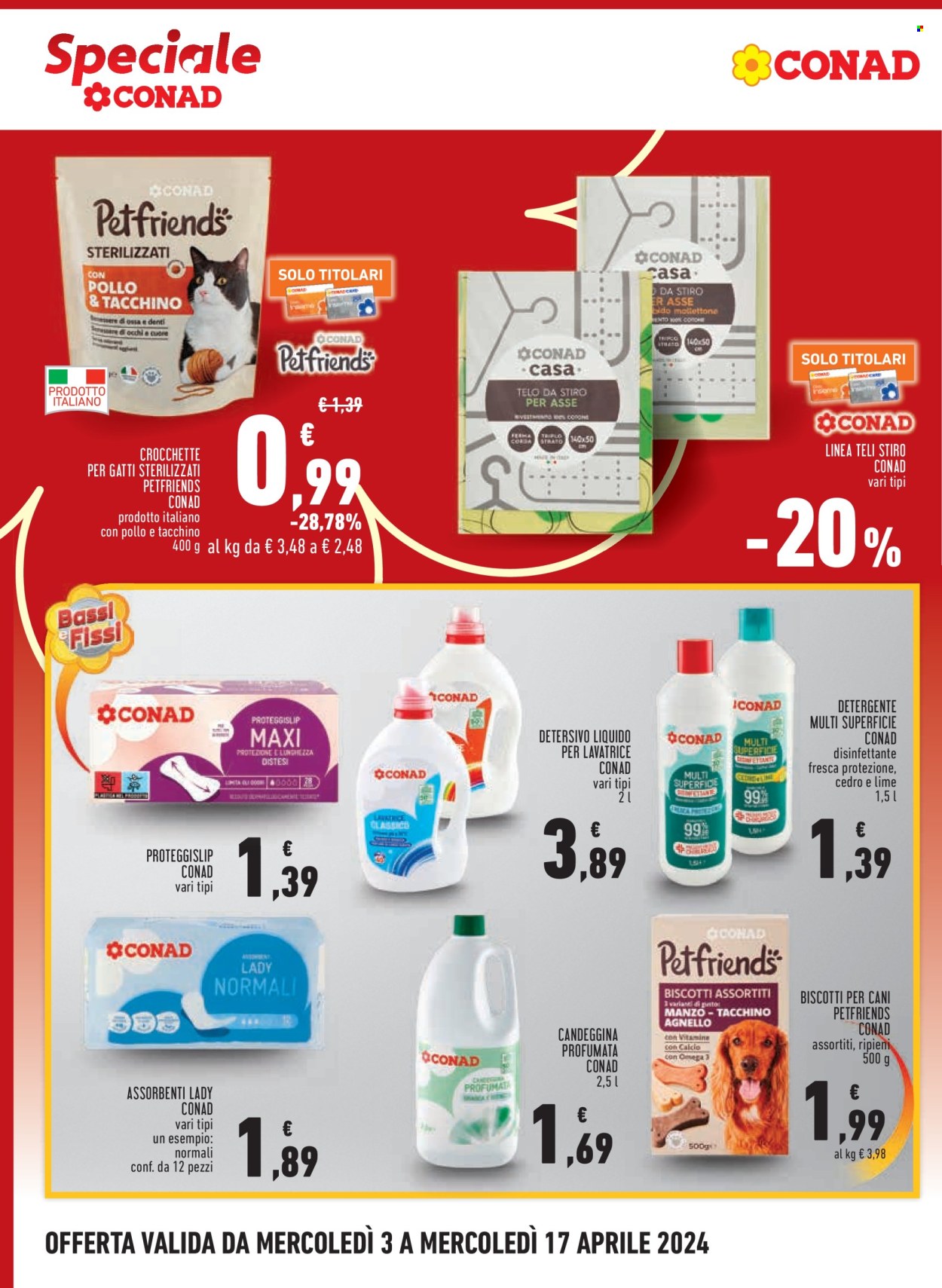 Leták Margherita Conad - 3.4.2024 - 17.4.2024. Strana 8