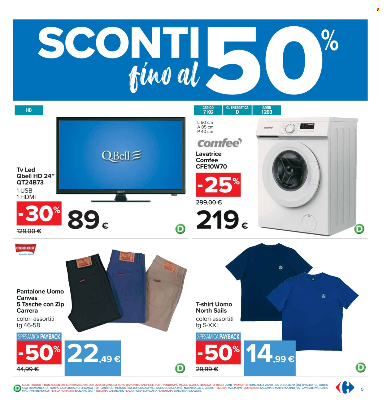 Volantino Carrefour - 2/4/2024 - 17/4/2024. Pagina 5