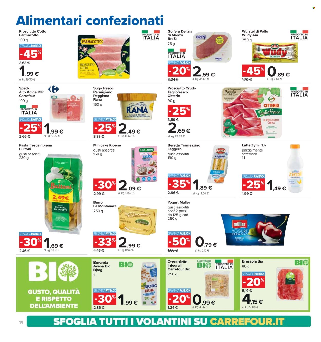 Volantino Carrefour - 2/4/2024 - 17/4/2024. Pagina 14
