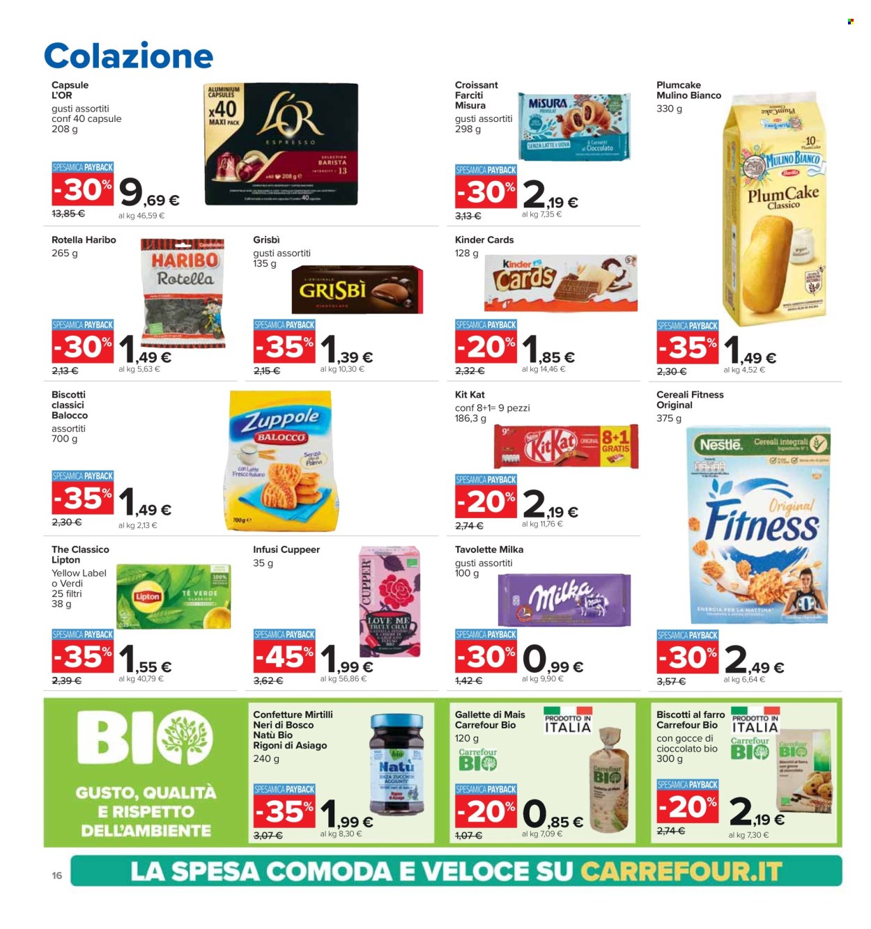 Volantino Carrefour - 2/4/2024 - 17/4/2024. Pagina 16