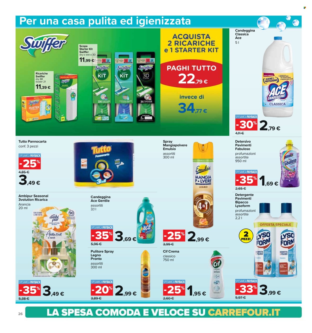 Volantino Carrefour - 2/4/2024 - 17/4/2024. Pagina 26