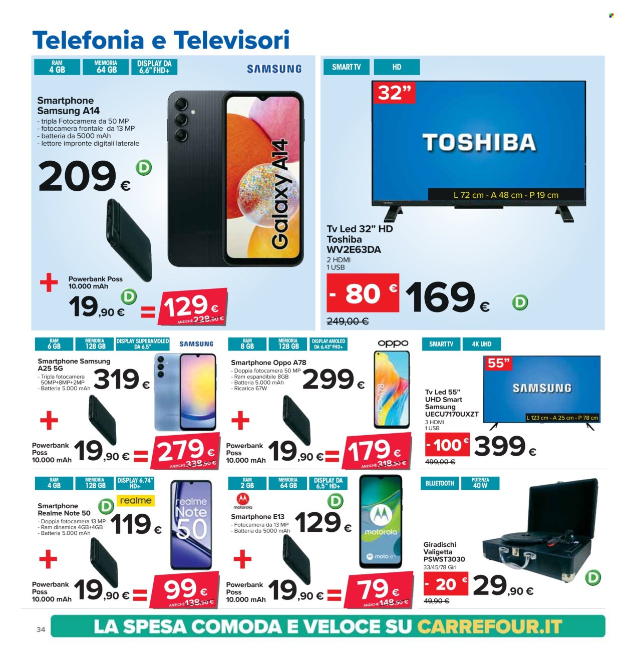 Volantino Carrefour - 2/4/2024 - 17/4/2024. Pagina 34