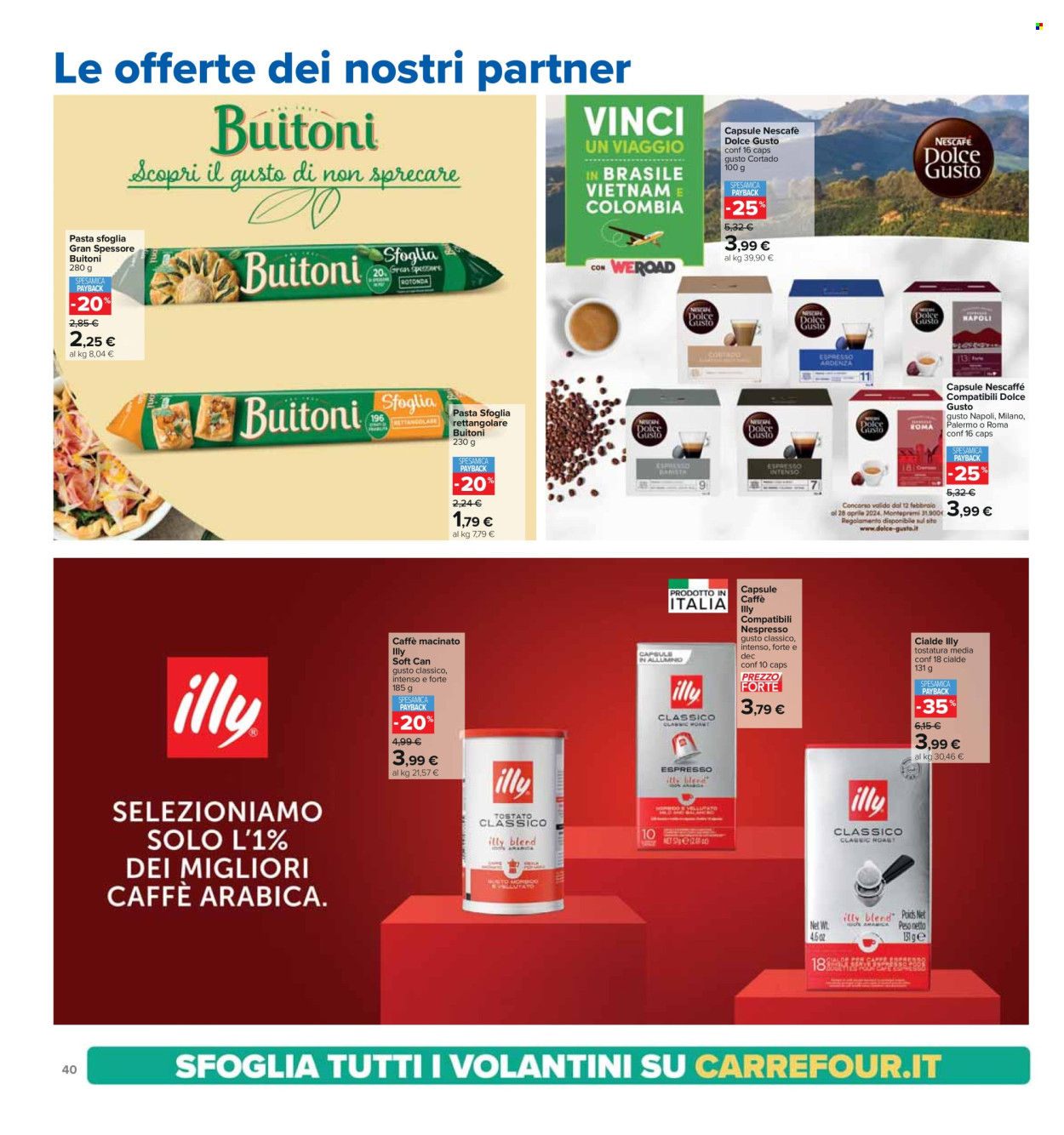 Volantino Carrefour - 2/4/2024 - 17/4/2024. Pagina 40