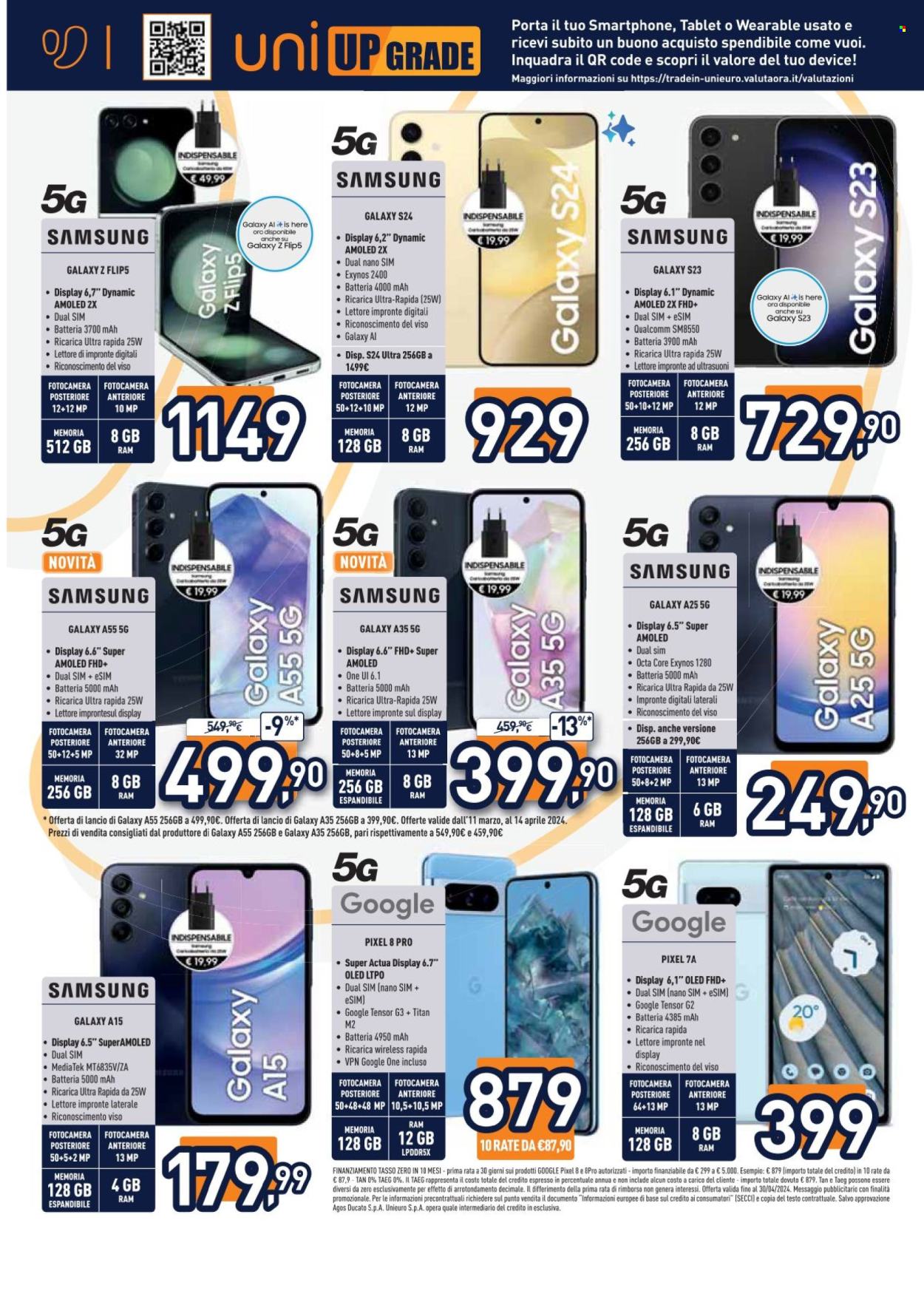 Volantino Unieuro - 29/3/2024 - 11/4/2024. Pagina 10