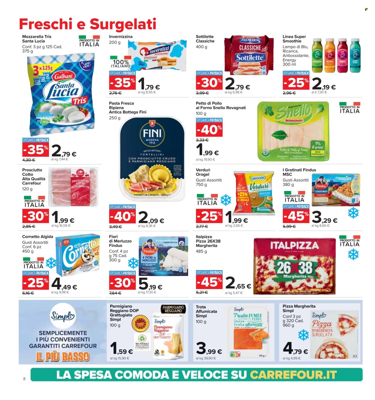 Volantino Carrefour - 2/4/2024 - 17/4/2024. Pagina 8