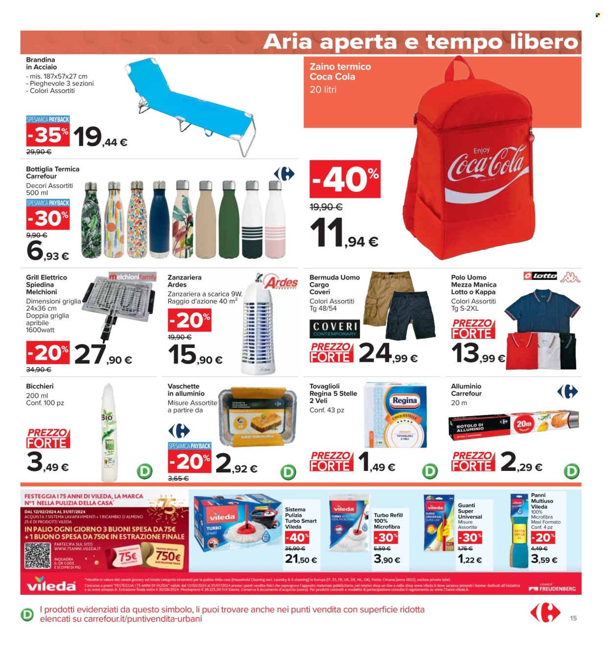 Volantino Carrefour - 2/4/2024 - 17/4/2024. Pagina 15