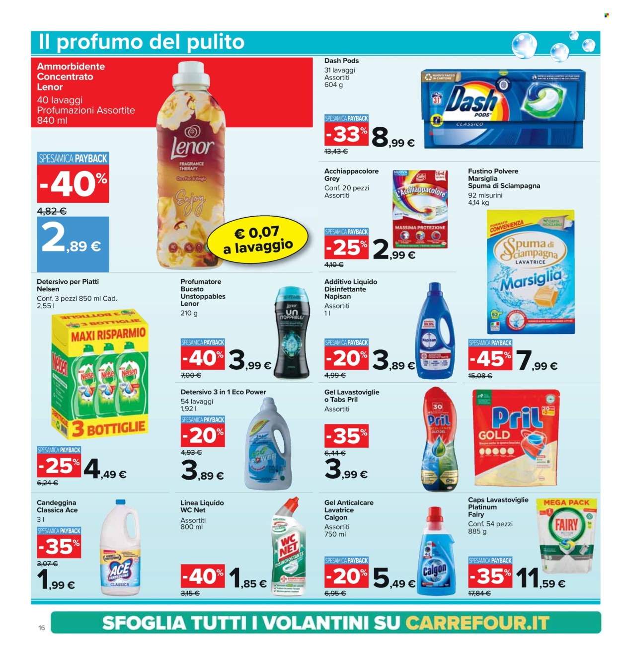 Volantino Carrefour - 2/4/2024 - 17/4/2024. Pagina 16