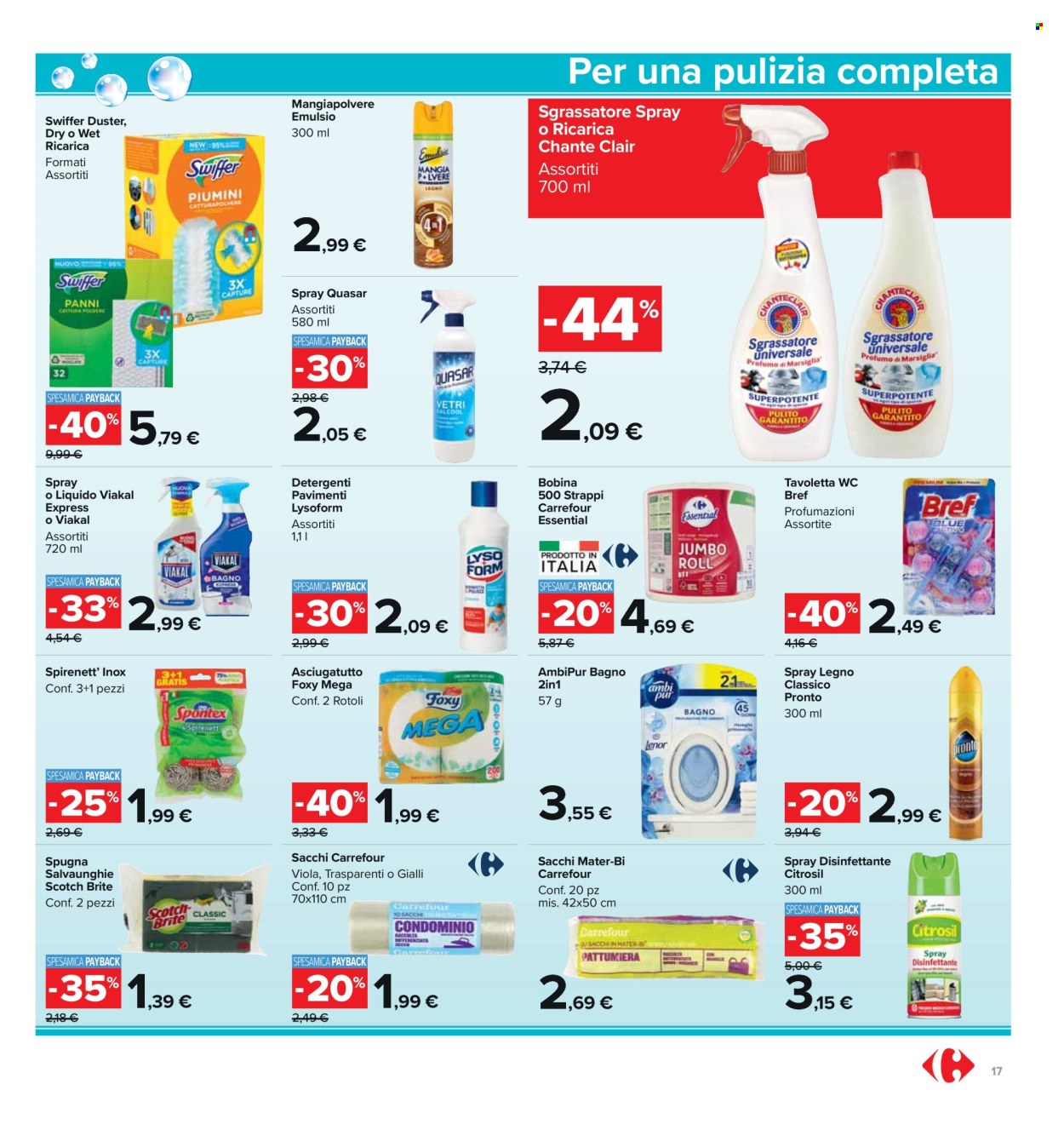 Volantino Carrefour - 2/4/2024 - 17/4/2024. Pagina 17