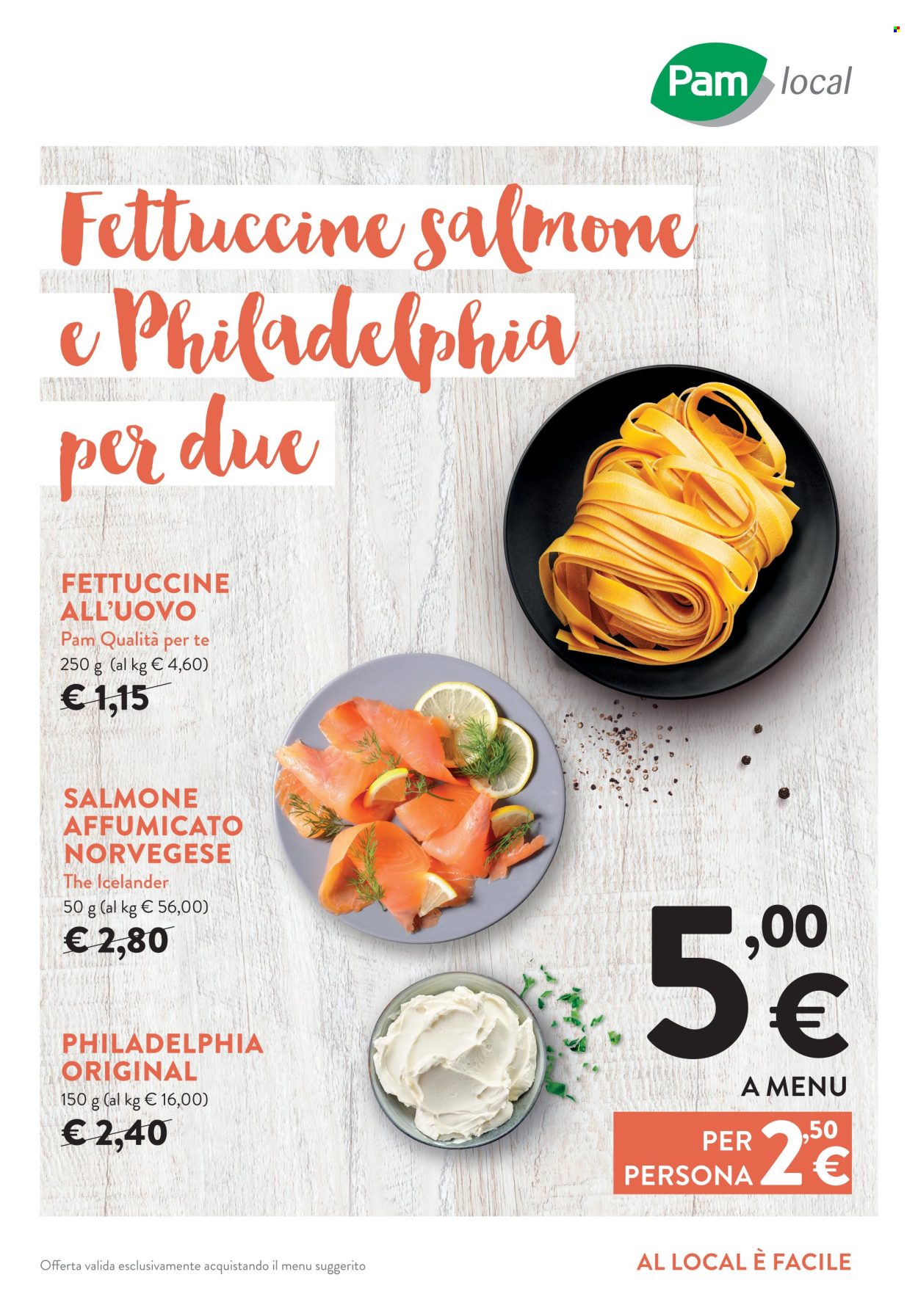 Volantino Pam local. Pagina 1